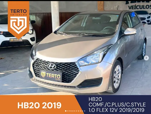 Hyundai HB20 2019 1.0 Comfort Plus Turbo (Flex)